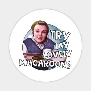 Mrs Overall's Macaroons. Acorn Antiques Magnet